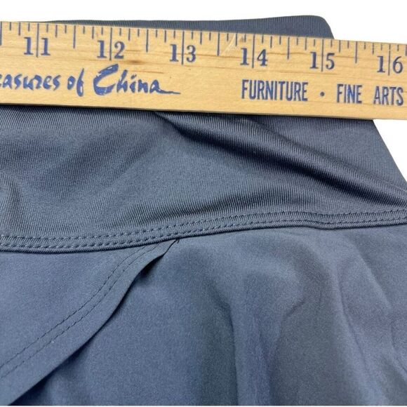 Bolle Women's Pull-On Tiered Layered A-Line Tennis Skort Skirt Gray Size Large - Picture 4 of 9